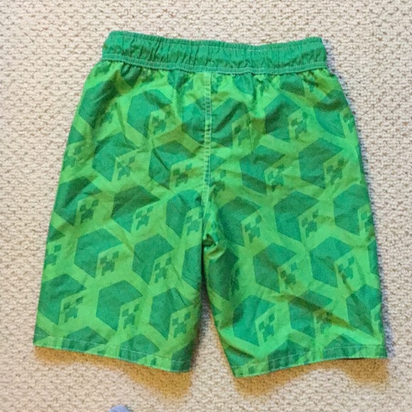 BOYS SIZE MEDIUM SWIM TRUNKS - Picture 2 of 2
